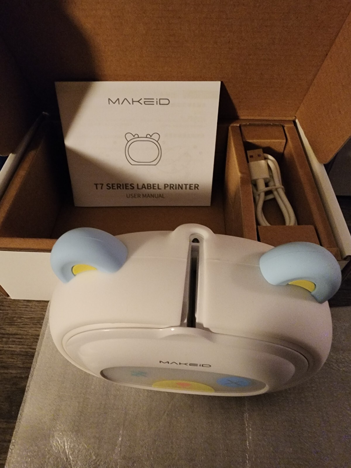 MAKEiD 16mm Bluetooth Thermal Label Printer