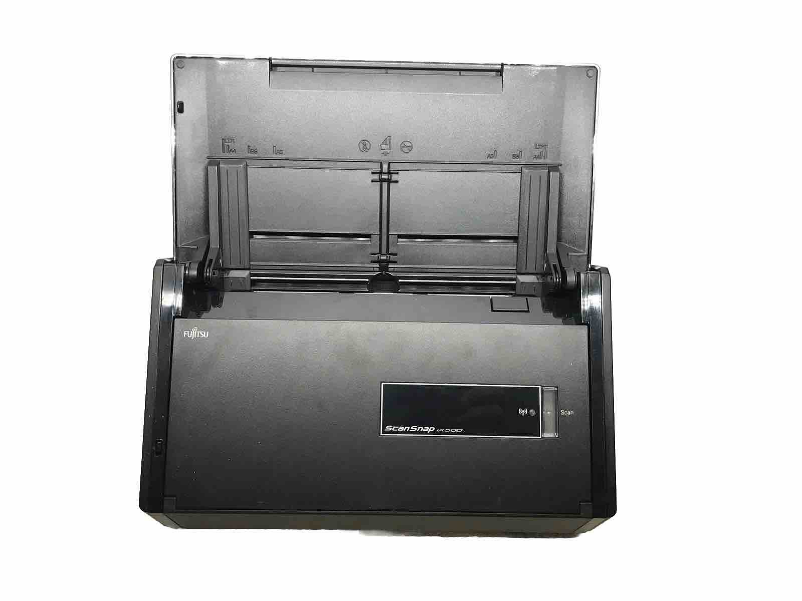 Fujitsu ScanSnap ix500 Wireless Document & Image Scanner with Power Supply & USB