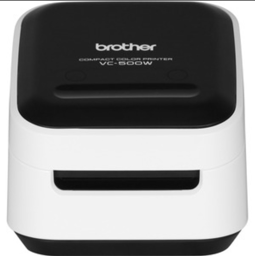 Brother ColAura Color Photo and Label Printer with Wireless Networking – VC500W