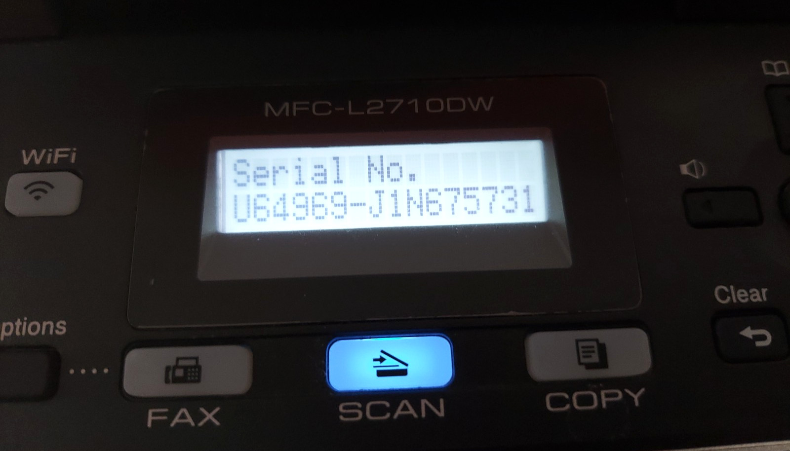 Brother MFCL2710DW Wireless EXCELLENT FAST! All-In-One Printer LOW TOTAL PAGE 2K