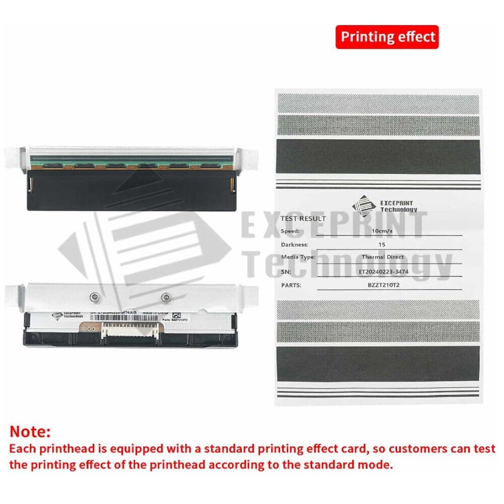 ✅ 2pcs Printhead for Zebra ZT210 ZT220 ZT230 Printer 203dpi P1037974-010 US ✅