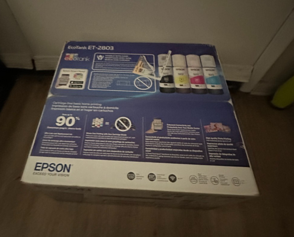 NEW Espon EcoTank Sublimation Printer ET-2803