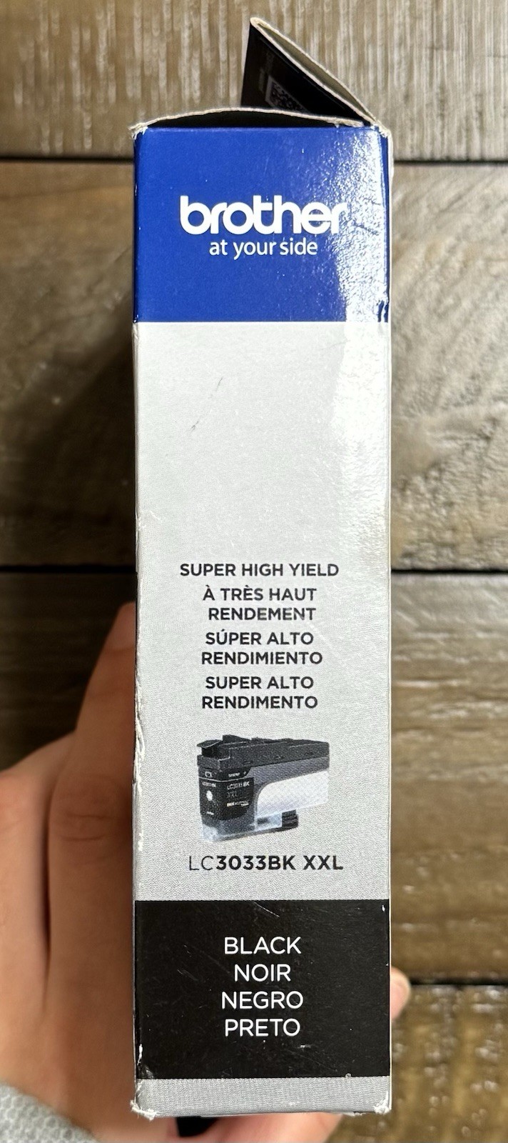New Brother LC3033BK XXL Black Ink Cartridge Super-High-Yield 3000+ EXP 11/2026