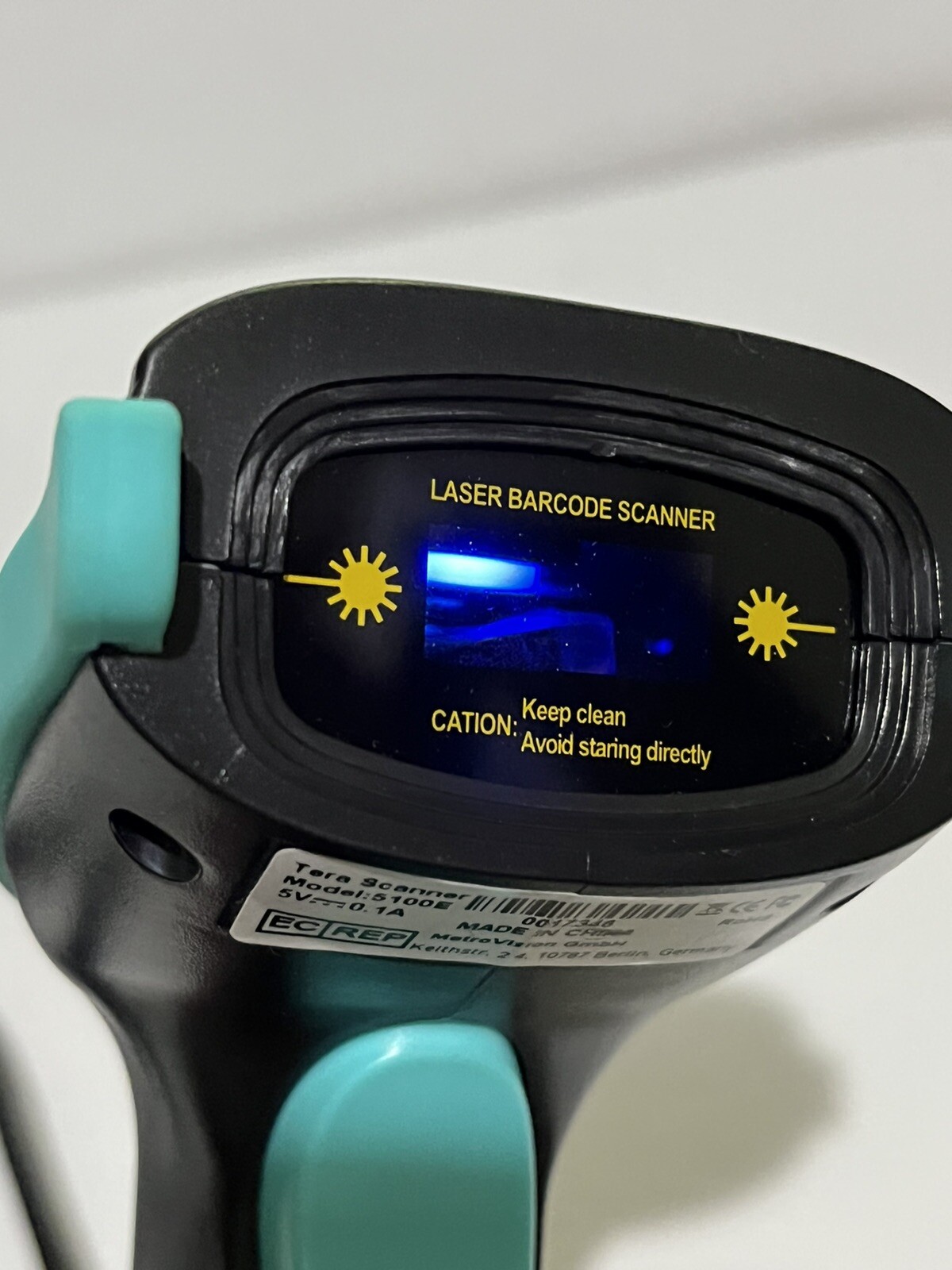 Tera Wireless/Wired Barcode Scanner Level Indicator Read*