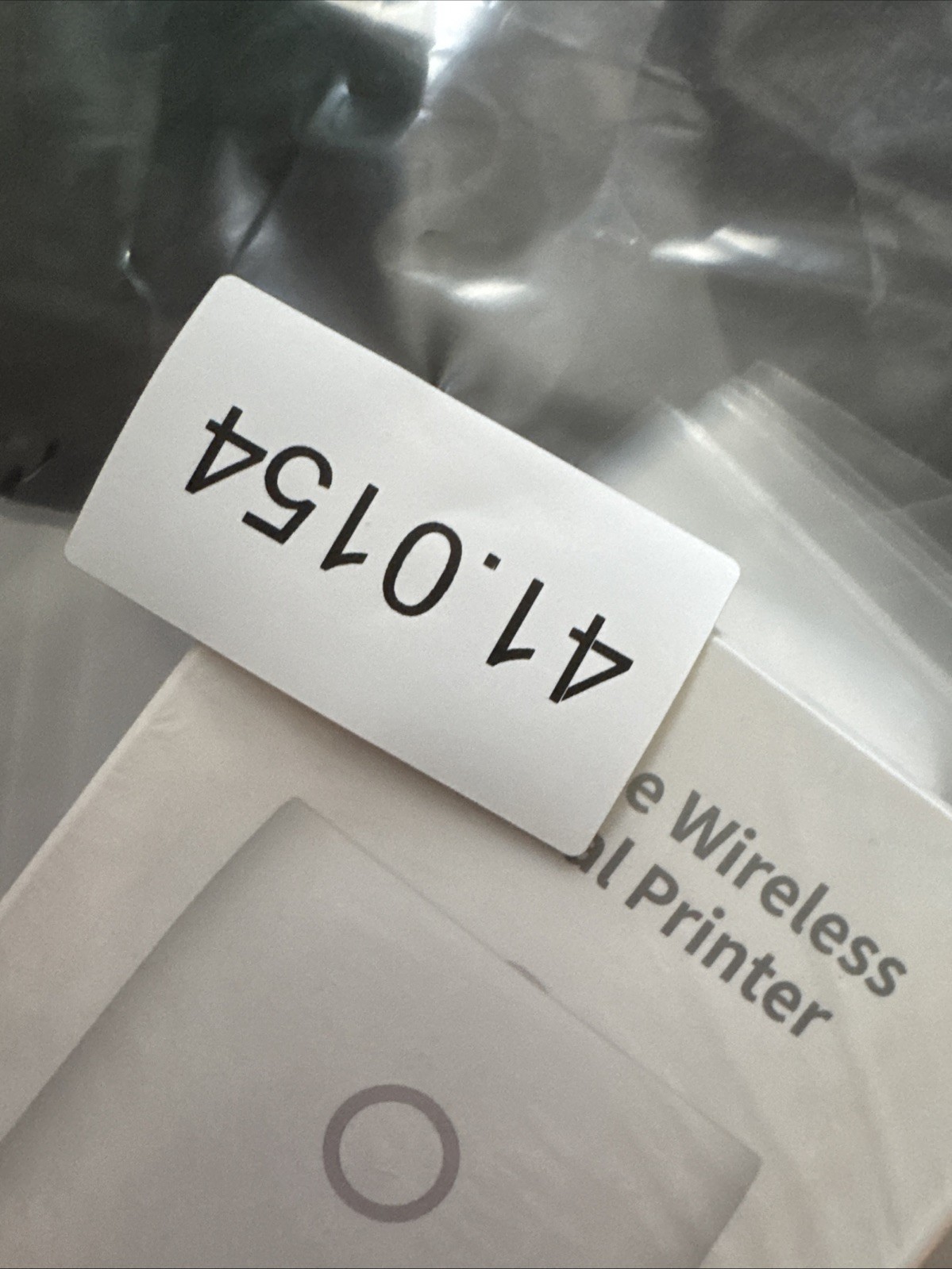 jadens Portable thermal label printer White