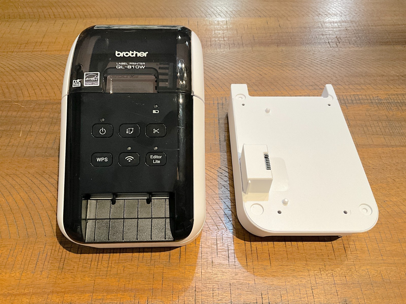 Brother QL-810W Label Printer with 1750mAh Battery (PABU001)