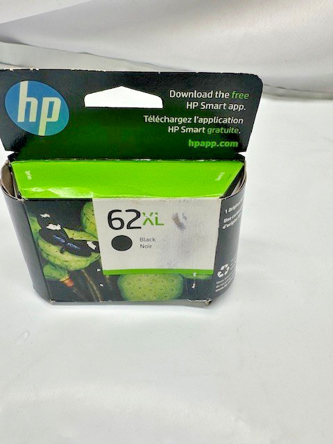 HP 62XL High Yield Original Ink Cartridge Black-Exp 11/26 *New