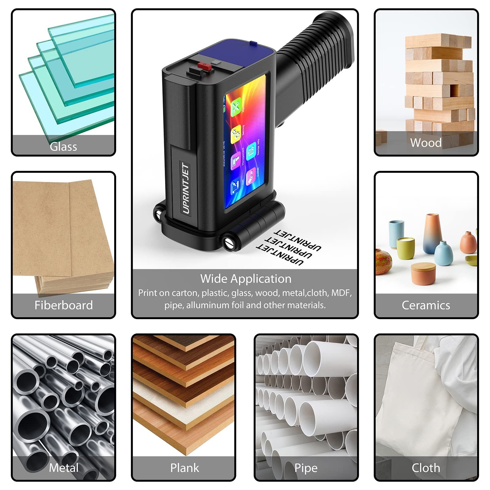 42ml Black Ink Cartridge – Fast Dry Replacement for Handheld & Batch Code Printe