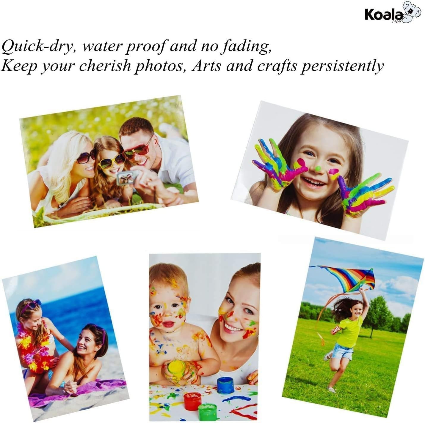 Papel Fotografico Ultra Premium de 8,5 X 11 Pulgadas Papel Fotografico Brillante