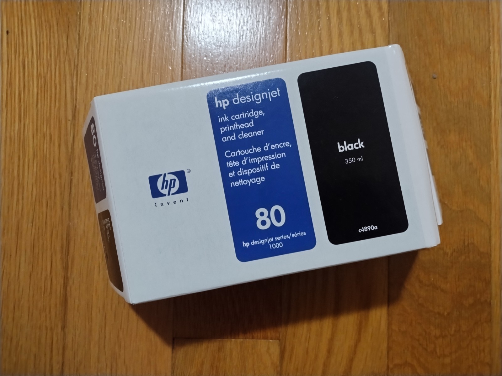 2012 GENUINE HP #80 BLACK PRINTHEAD / INK / CLEANER DESIGNJET 1000 1050 C4820A