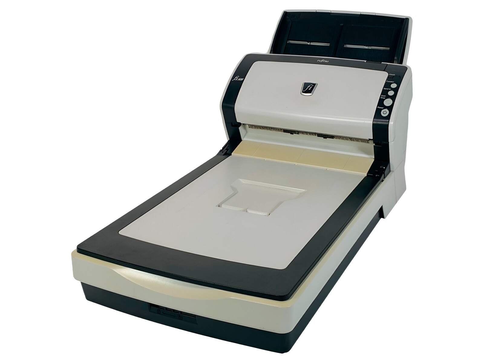 Fujitsu FI-6240 Flatbed Duplex Document Scanner PA03540-B505 w/AC Adapter