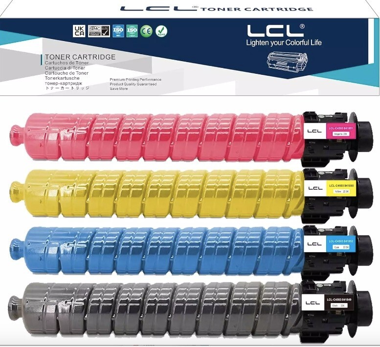 Compatible Toner Cartridge for Ricoh 841849 841852 841851 841850 MP C4503 MP C45