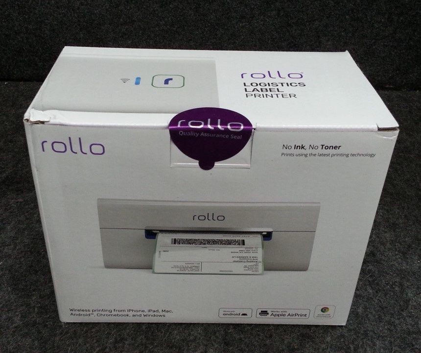 ROLLO X1040 Wireless Monochrome Direct Thermal Shipping Label Printer 203dpi