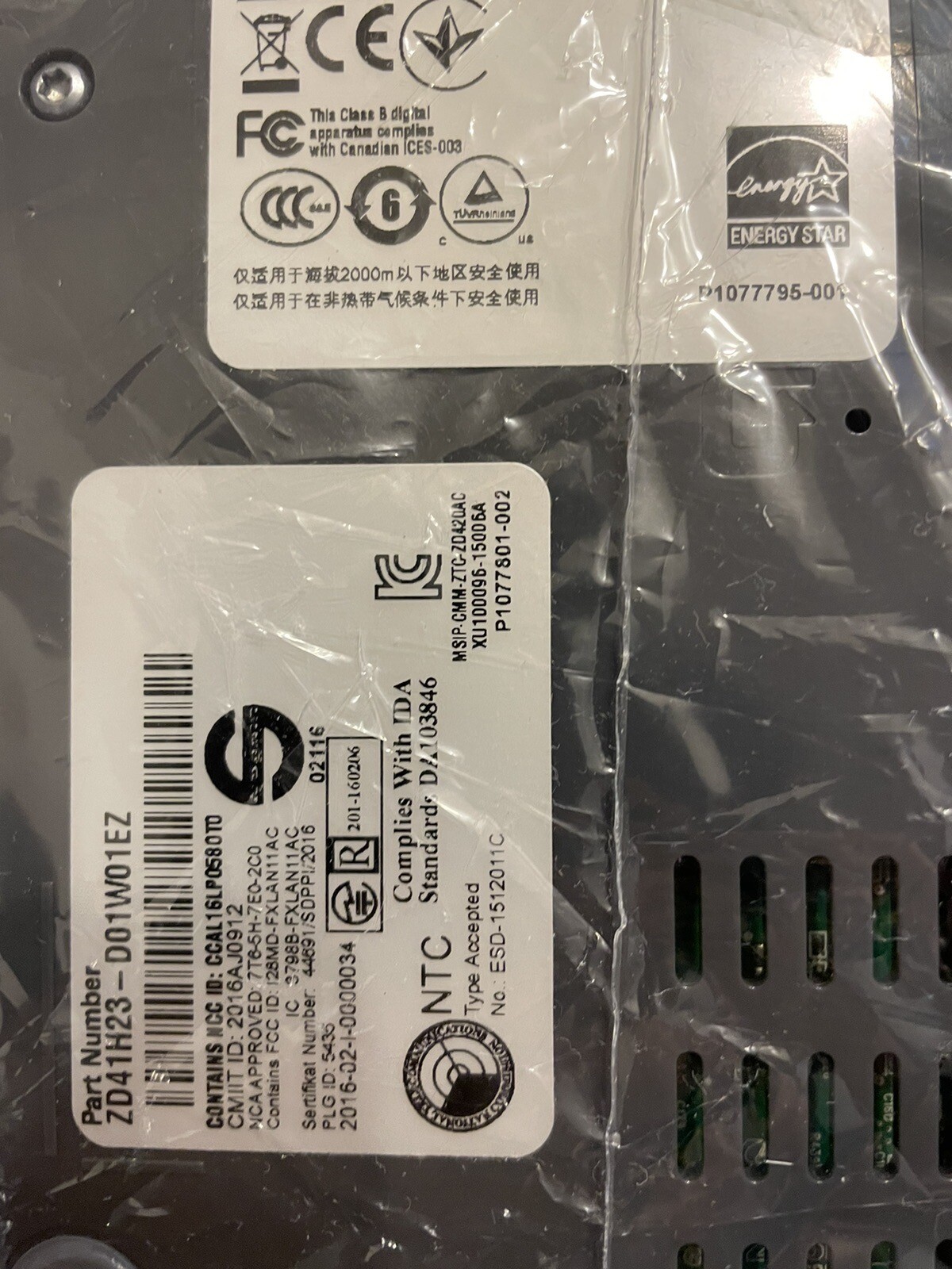 Zebra Wireless ZD410 DT 300dpi Label Ad Printer USB BT WiFi Network New In Box