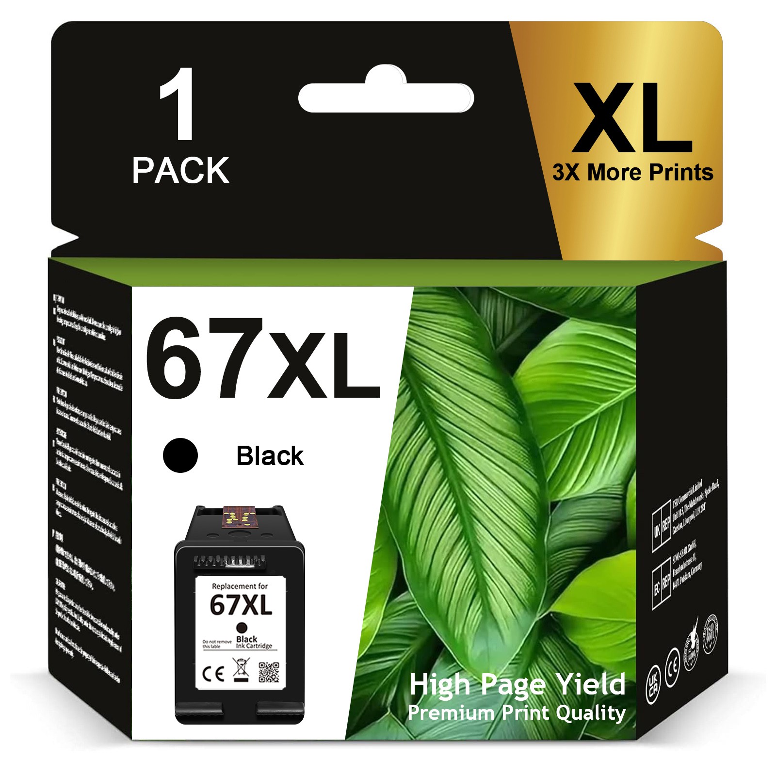 67XL Ink Cartridge 67 for HP Deskjet 2700e 2800e 2752e Envy 6000 6055e 6458e Lot