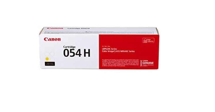 Canon 054H Complete 4 Color High Yield Toner (Black,Cyan,Magenta,Yellow)