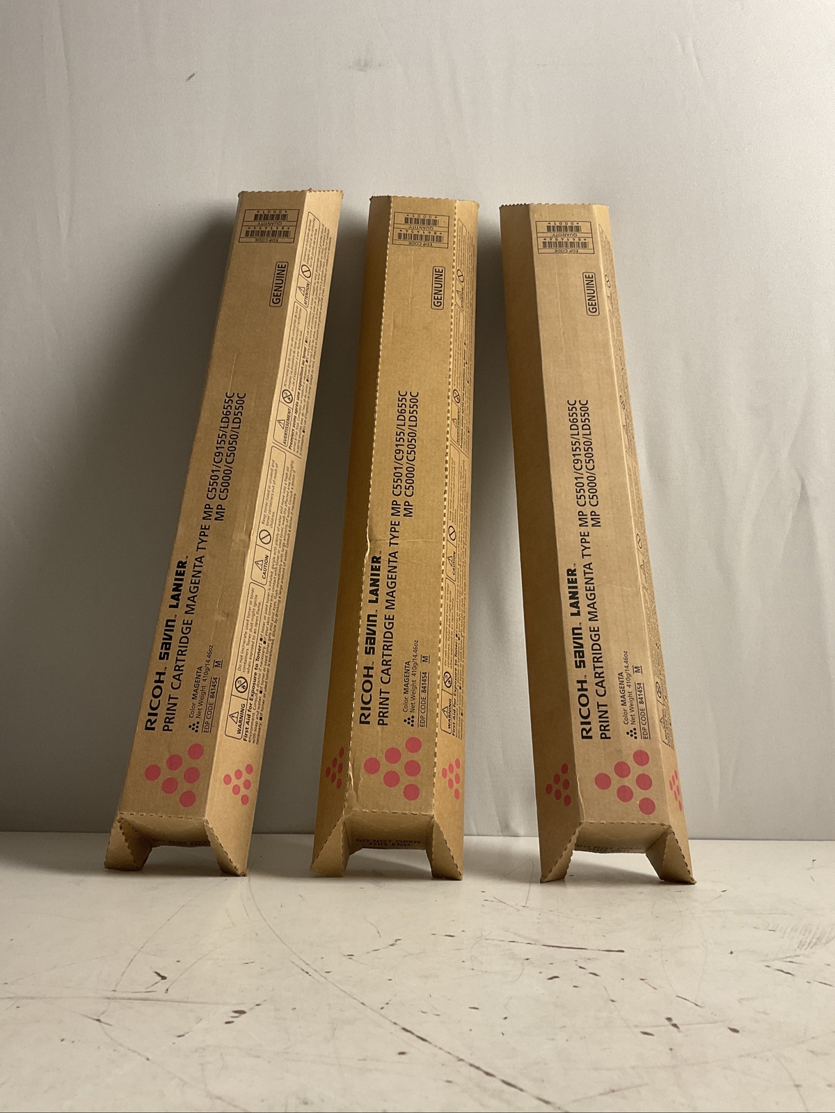 Ricoh MagentaToner Cartridge Type C5501/C9155/LD655C/C5000/C5050/LD550C…. 12-4