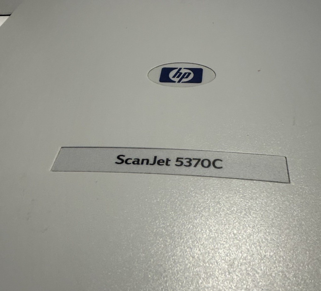HP ScanJet 5370C Flatbed Scanner With New Transparency Adapter TESTED!