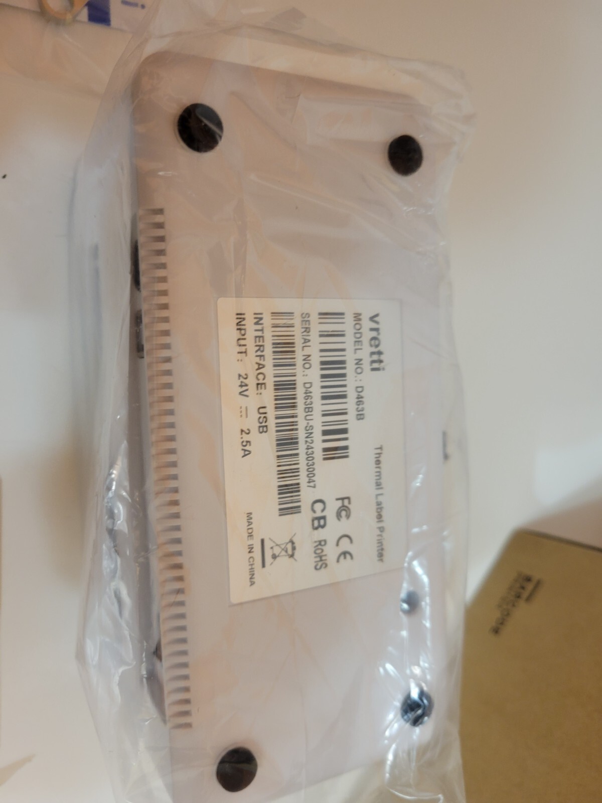 VRETTI Thermal Shipping Label Printer 4×6 Wireless Bluetooth Label Printer Wifi