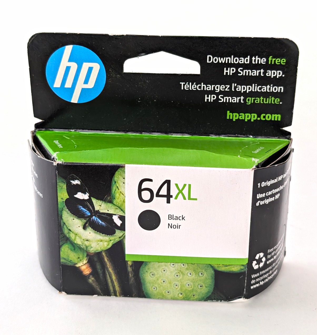 New HP 64XL Black High Yield Ink Cartridge N9J92AN Exp AUG 2026 Genuine