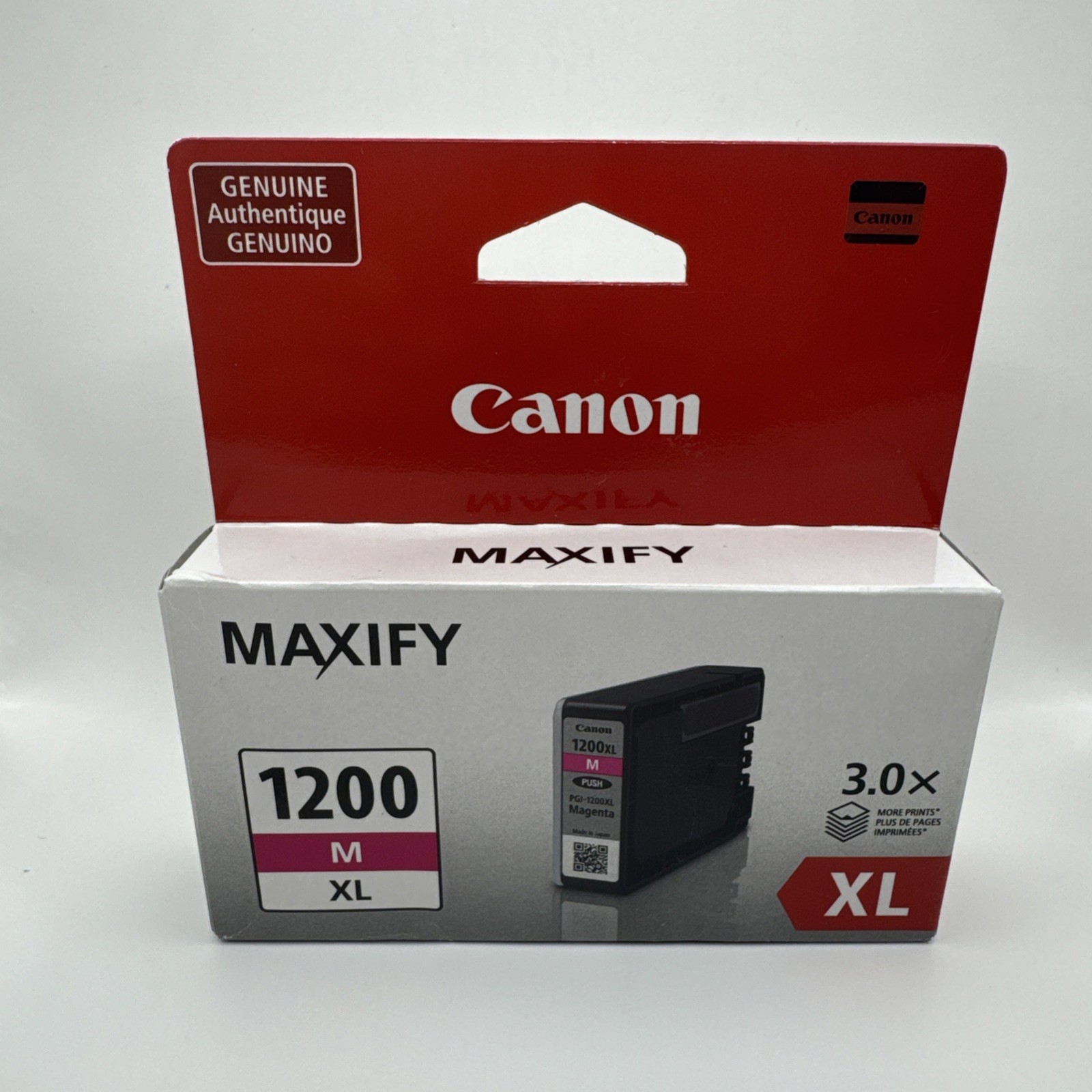 Genuine Canon PGI-1200XL Magenta Ink Cartridge OEM MAXIFY MB2020 MB2320 NEW Seal