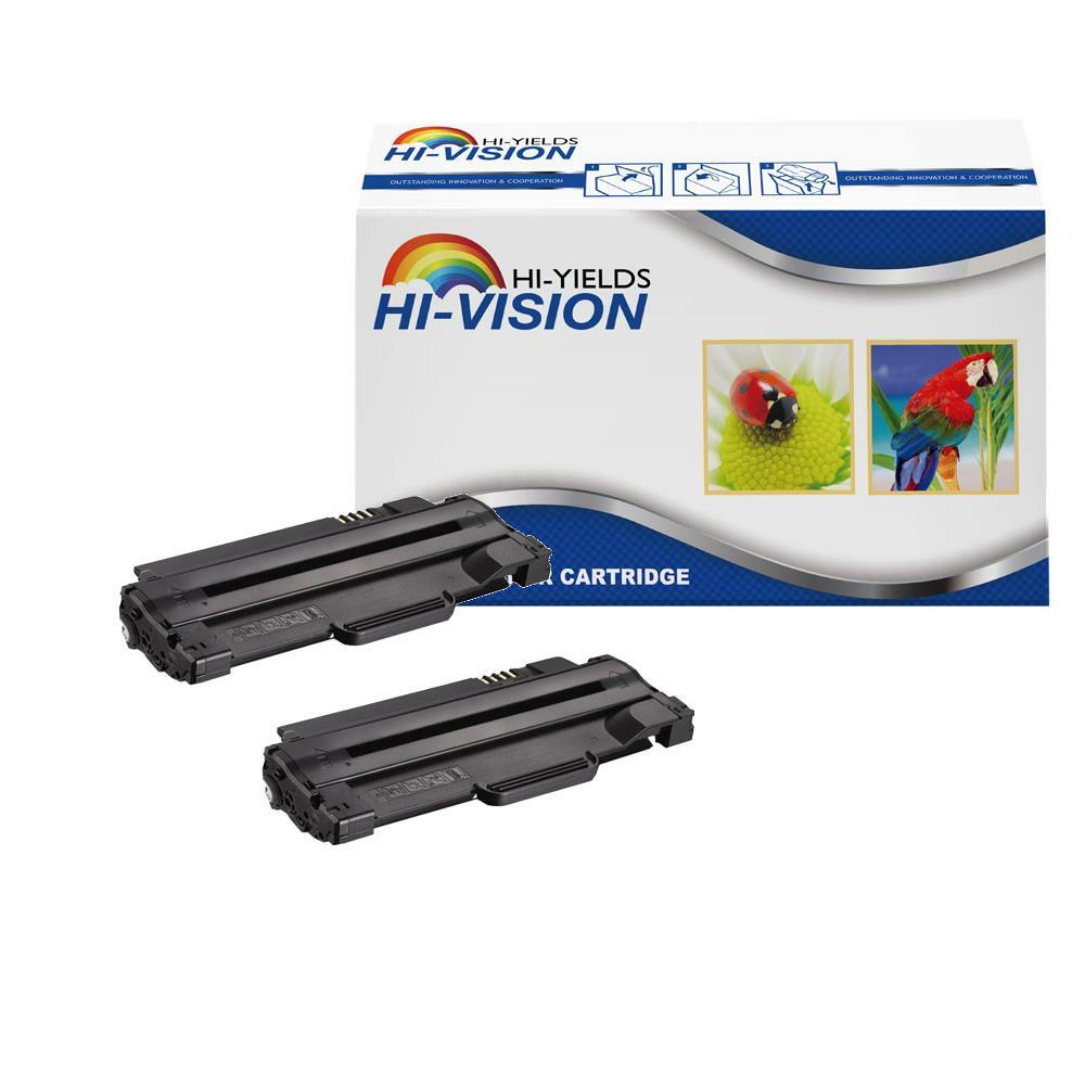 2 Pack 330-9523 (7H53W) NEW Black Toner Cartridge for Dell 1130 1130n 1133 1135n