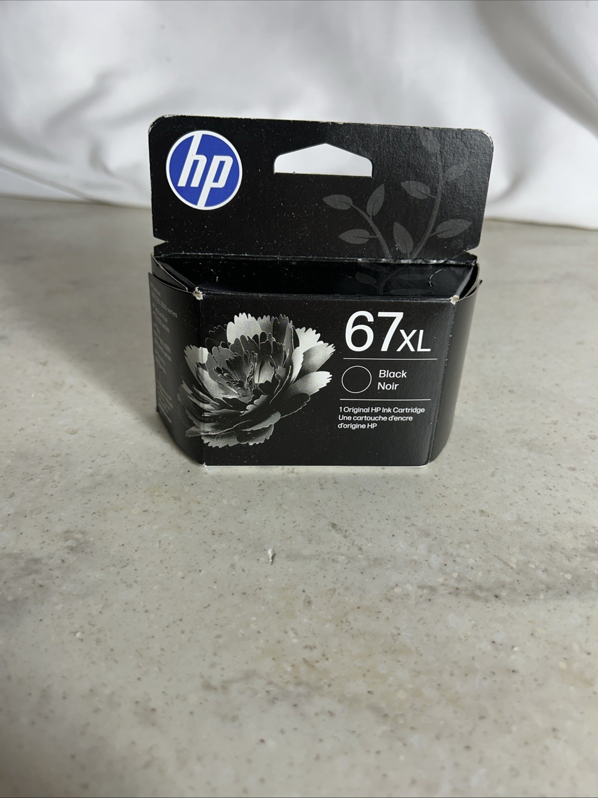 HP 67 XL Genuine Black Ink Cartridge Exp 01/2028 Sealed