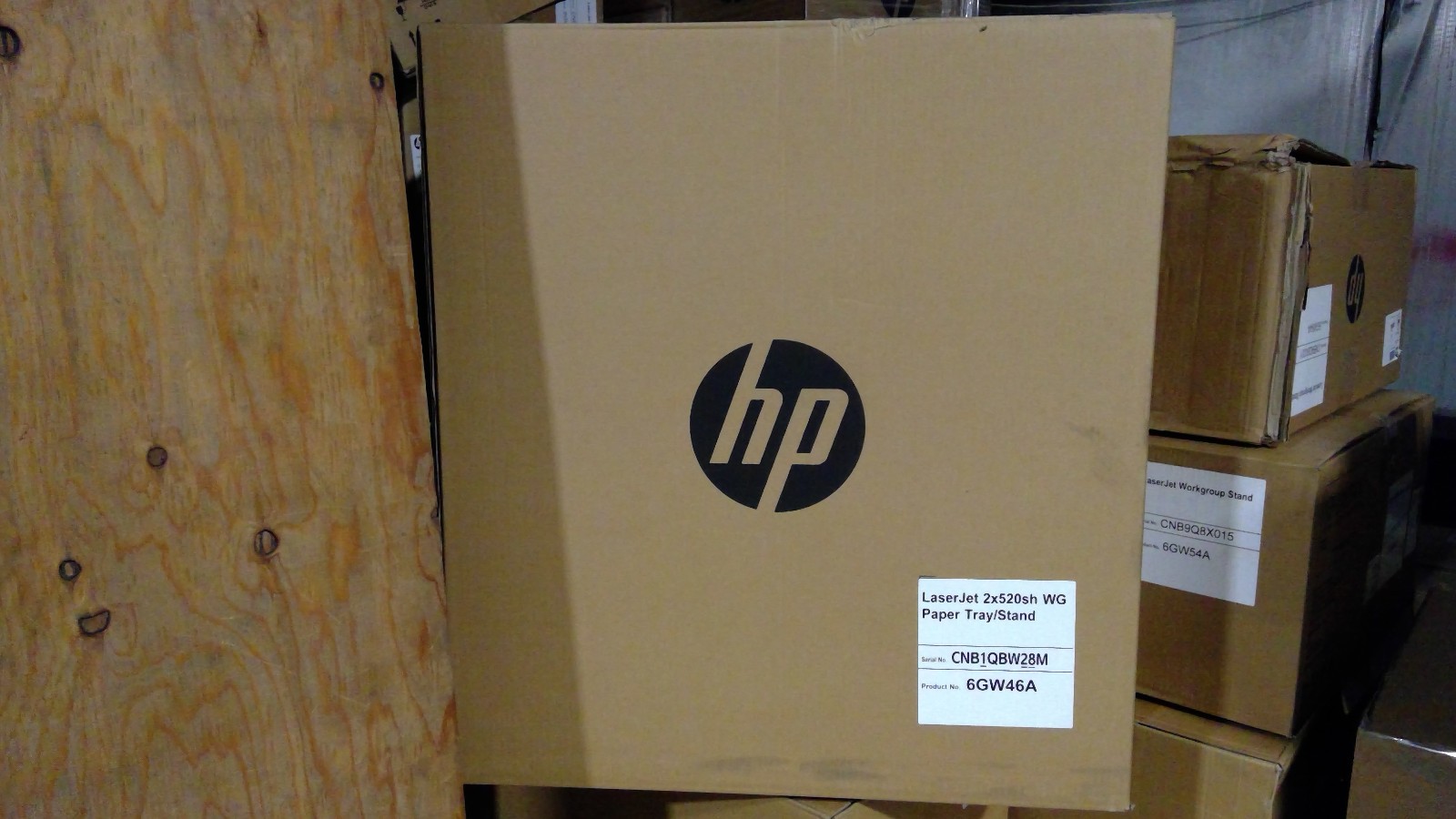 Genuine MFP E786dn/E786z 2×520 Sheet Workgroup Paper Tray and Stand 6GW46A