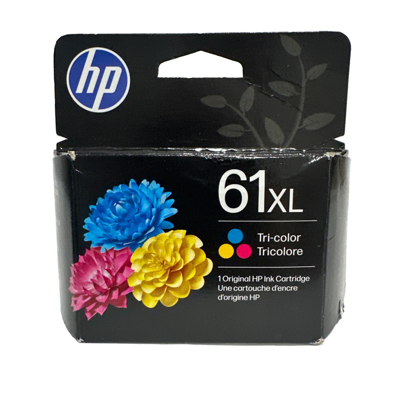HP 61XL Tri-Color Ink Cartridge Genuine OEM New Sealed Exp Oct 2027 CH564WN