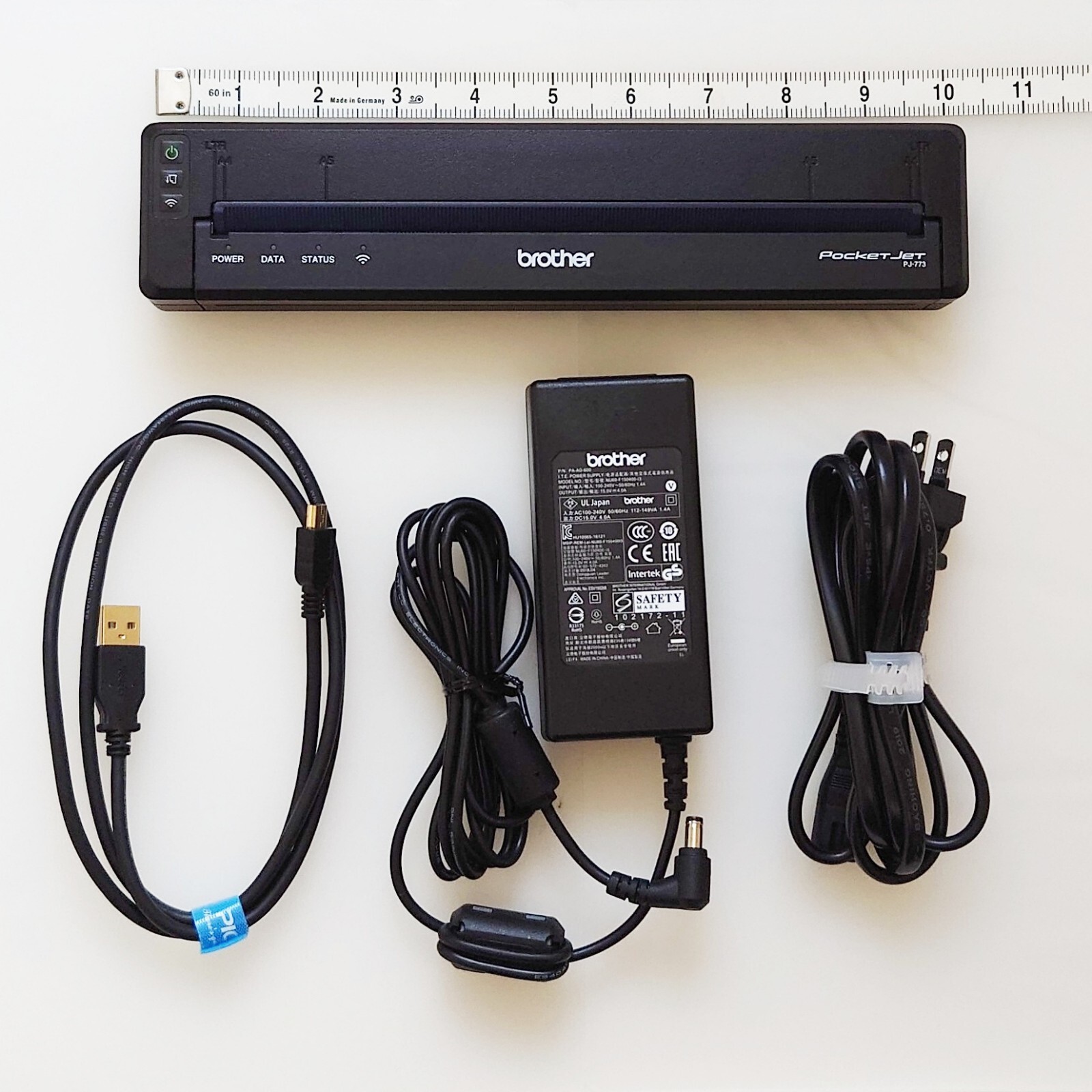 Brother PocketJet PJ-773 A4 Mobile Wi-Fi Thermal Printer Operation Confirmed