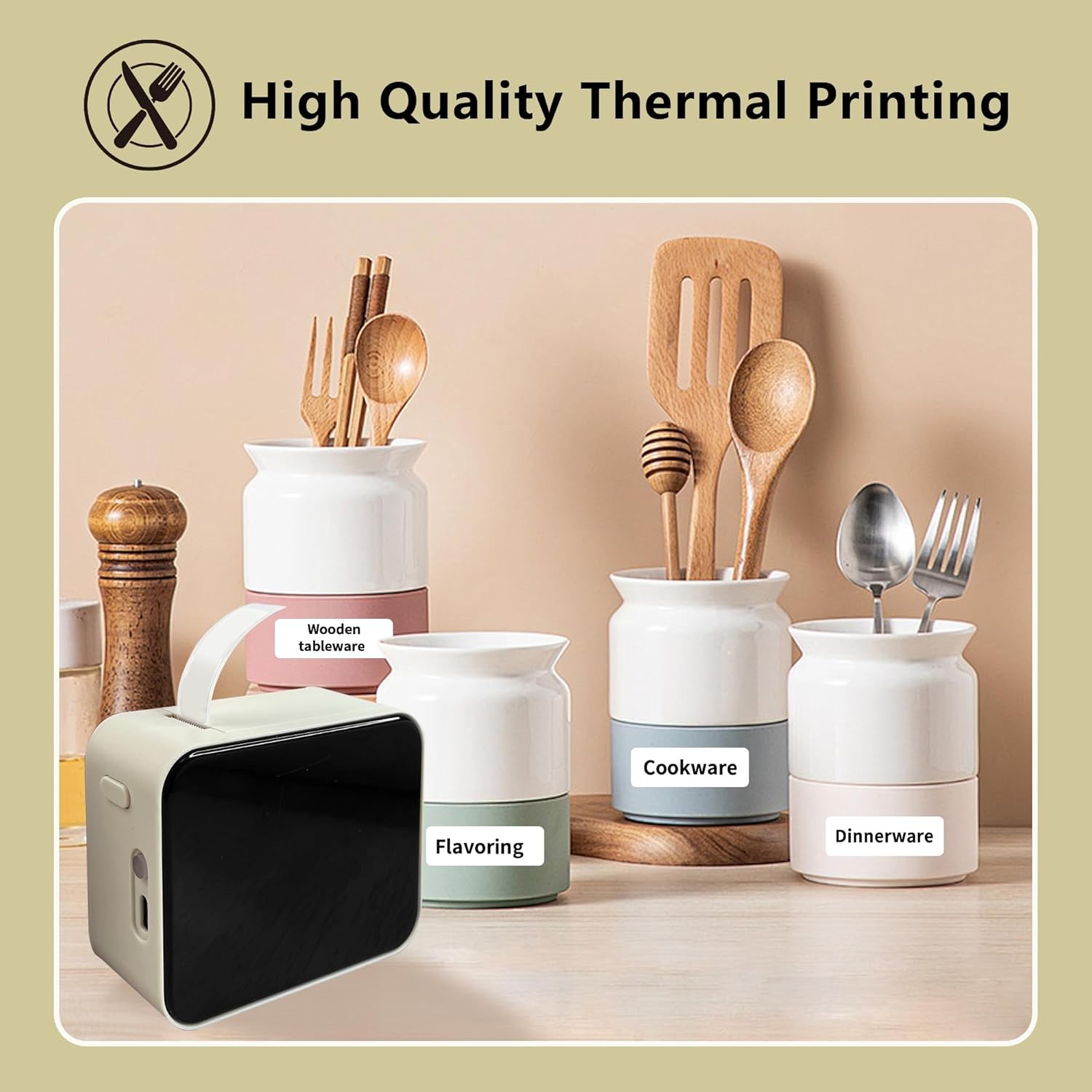 P15 Bluetooth Label Maker Machine Portable Sticker Barcode Thermal Label Printer