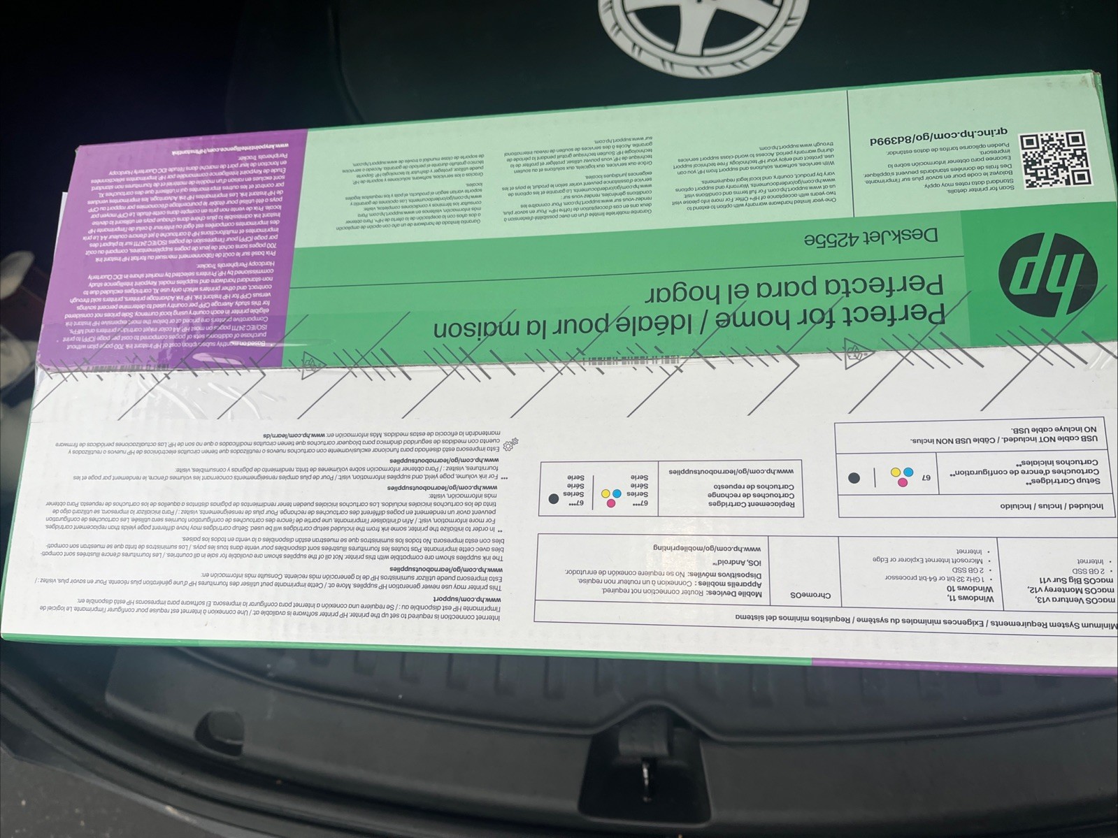New HP DeskJet 4255e All-in-One Printer