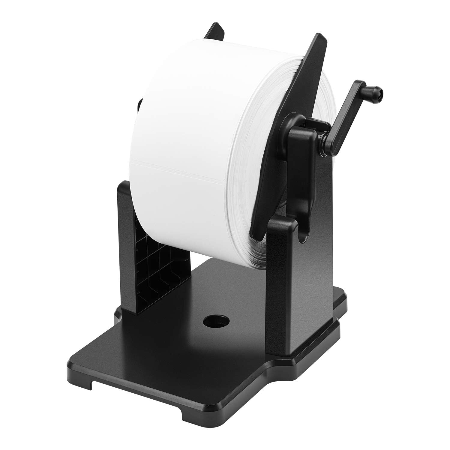 MUNBYN External Rolls Label Holder, 2 in 1 Fan-Fold Stack Paper Holder for De…