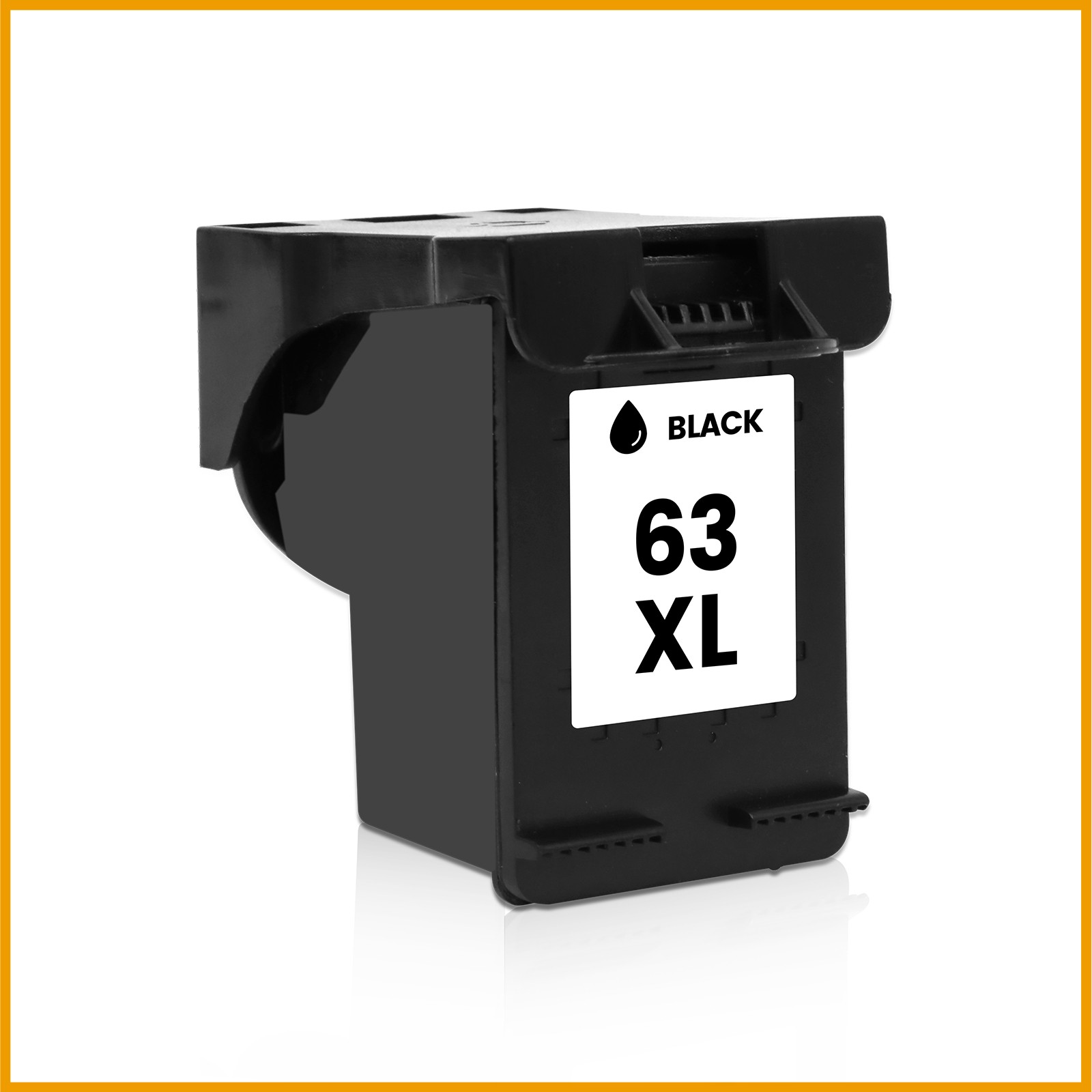 63XL Black Color Ink replacement for HP Officejet 3830 3831 3832 3834 4650 5260