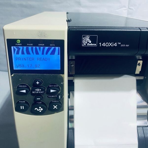 Zebra Thermal Transfer Label Printer 203 DPI 5 in. Width