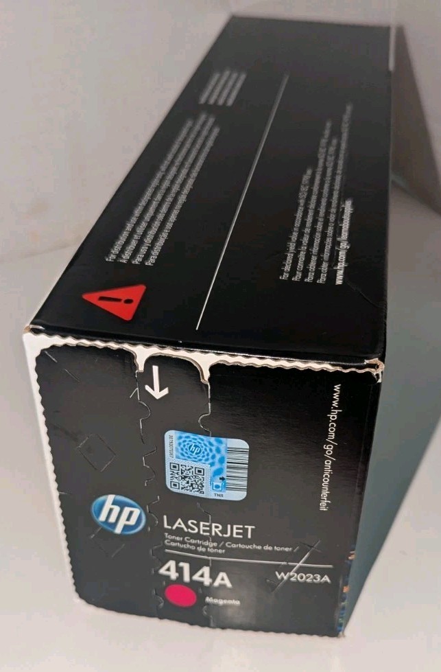 HP 414A Magenta Original LaserJet Toner Cartridge, ~2,100 pages, W2023A