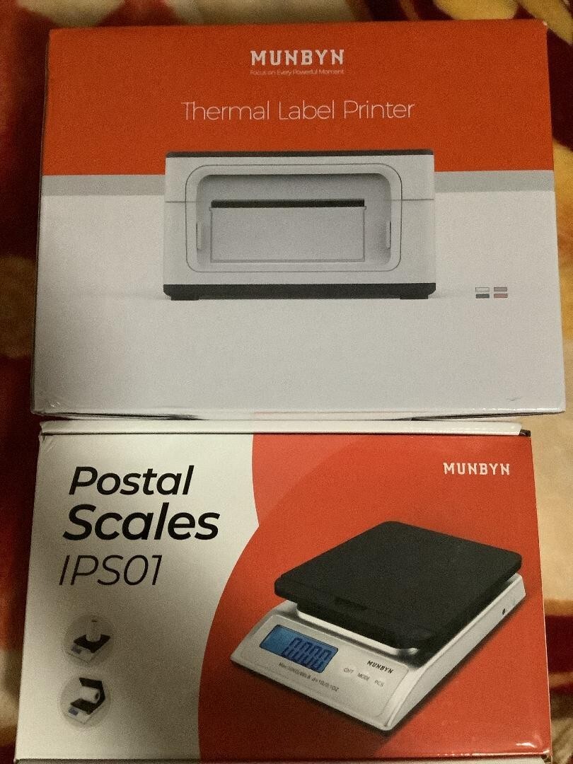 MUNBYN Thermal USB Label Printer With Postal Scale ZD420 Zd620 ZD421 ZD621 !