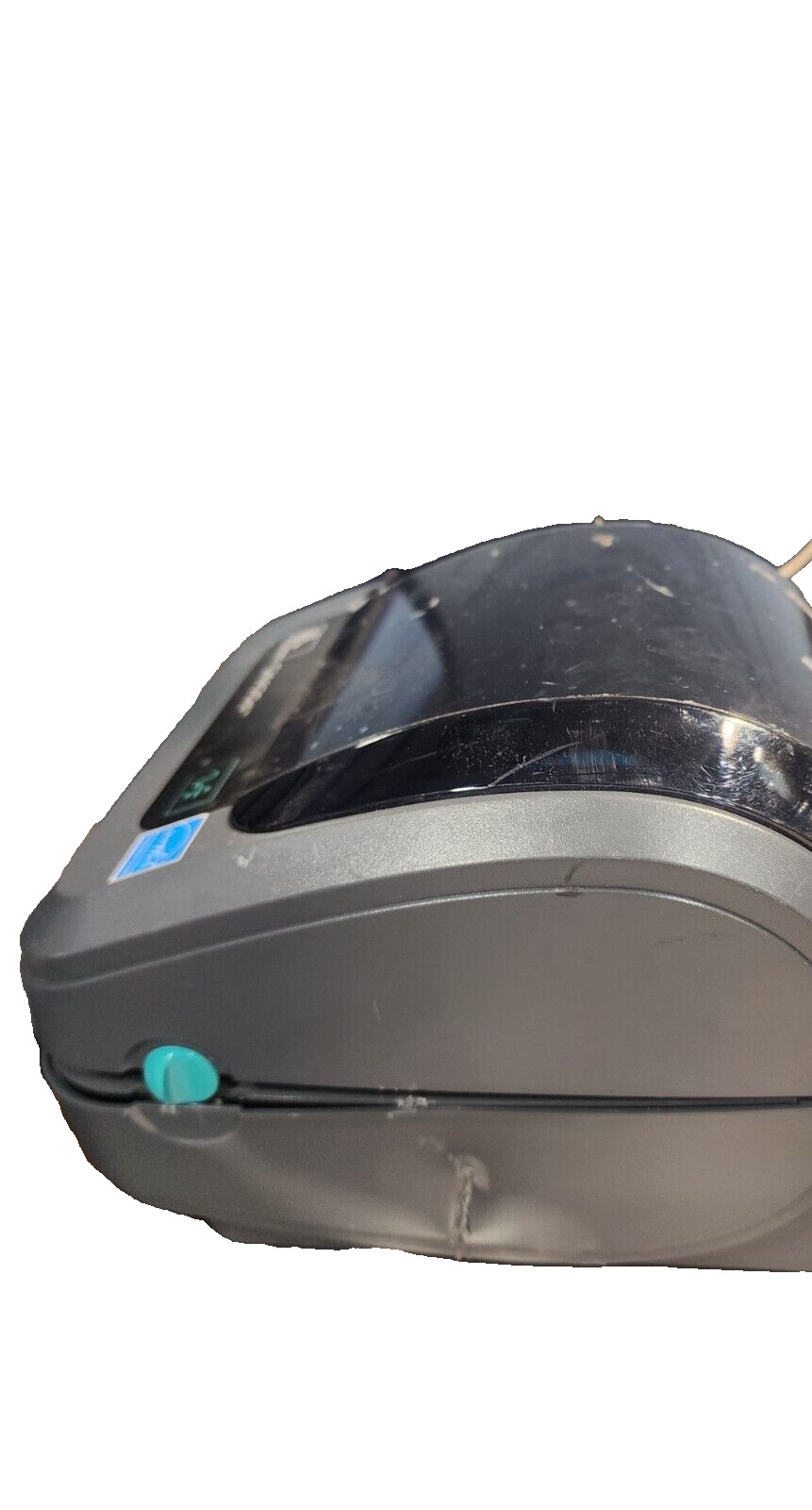 Zebra GX420d Direct Thermal Ethernet Label Printer Power ON Tested