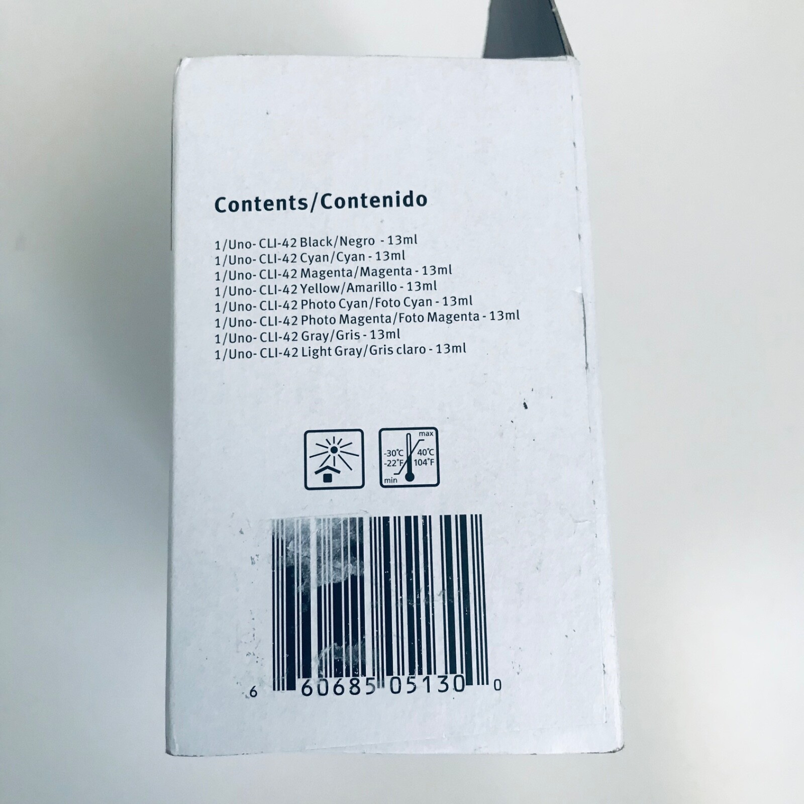 Canon 6384B007 Genuine CLI-42 Ink Cartridges Value 8 Pack Set Sealed OEM