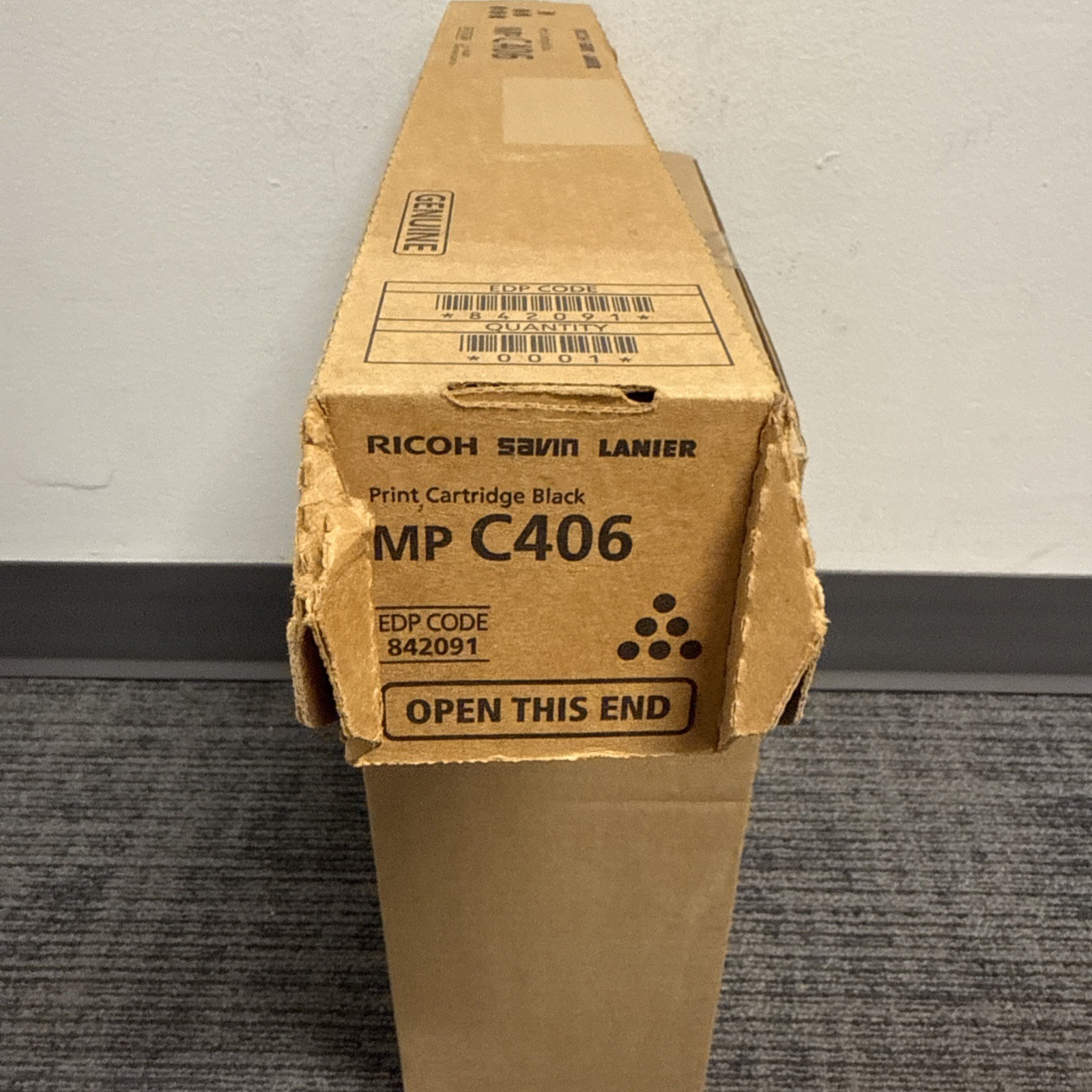 Ricoh Savin Lanier MP C406 Toner Black – 842091 New OEM
