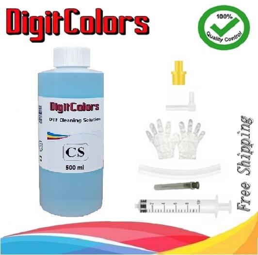 DTF Cleaning Solution Cleaning Fluid Printhead Unblock Cleaning 500ml / 1000ml