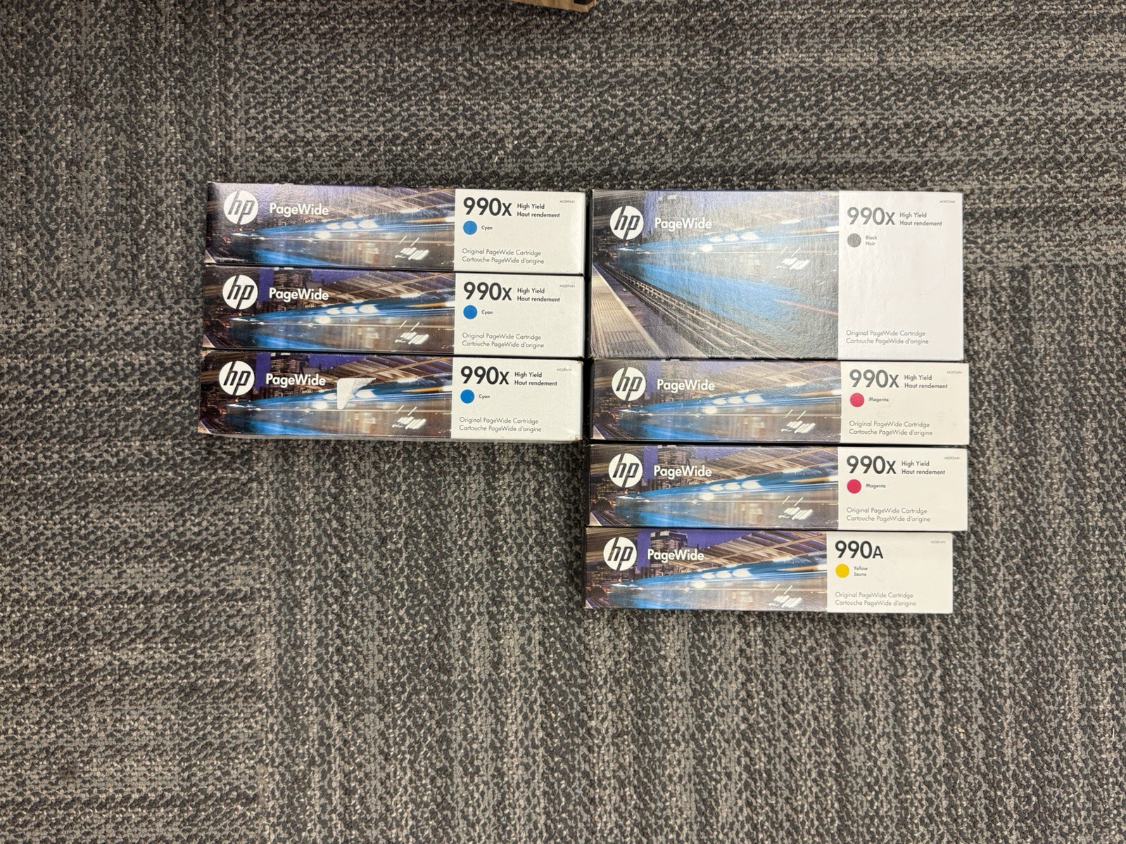 HP 990X High Yield Ink Cartridge Set 2025-2026 BBrand