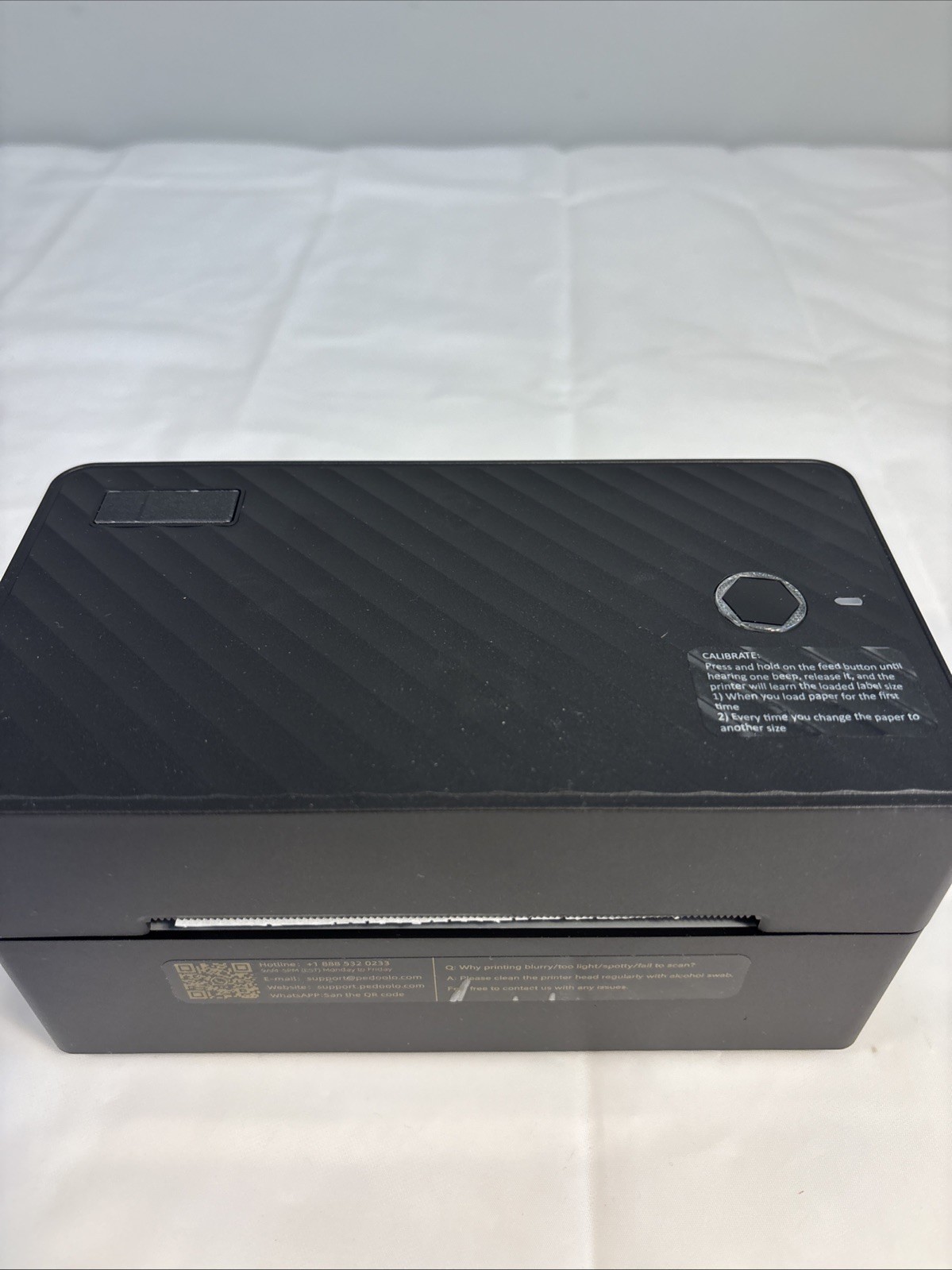 PEDOOLO Label Printer Thermal BY-482BT USB Bluetooth 24V- 4 x 6 size label WORKS