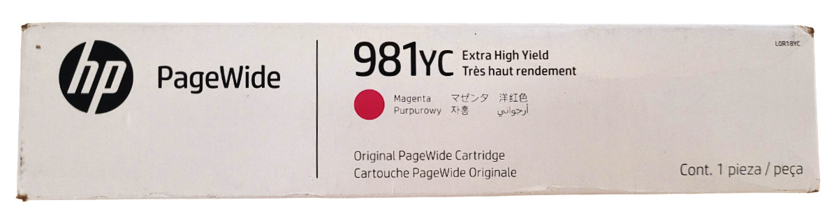 HP 981YC PageWide Extra High Yield Ink Cartridge See Description