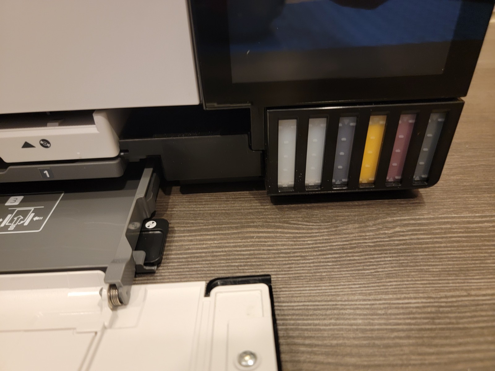 AS IS Epson EcoTank Photo ET-8550 Color Inkjet All-In-One Error 000031