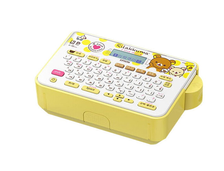 Epson Rilakkuma Label Printer LWH200RK 4~18mm 6.8×4.3×0.2in 400g *English/Korean