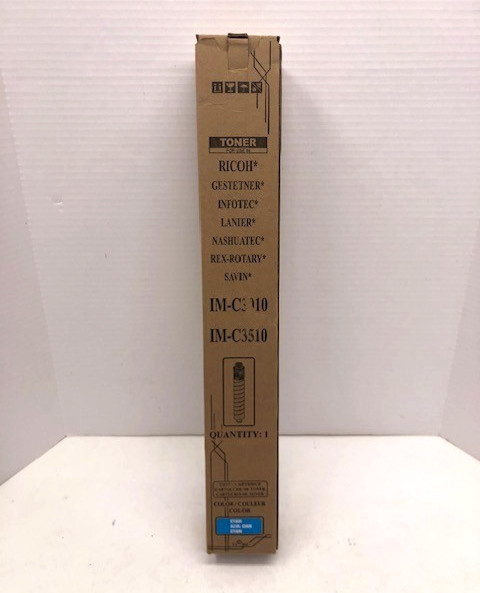 Cyan Laser Toner Cartridge 842553 Replacement for Ricoh High Yield IMC3010 C3510