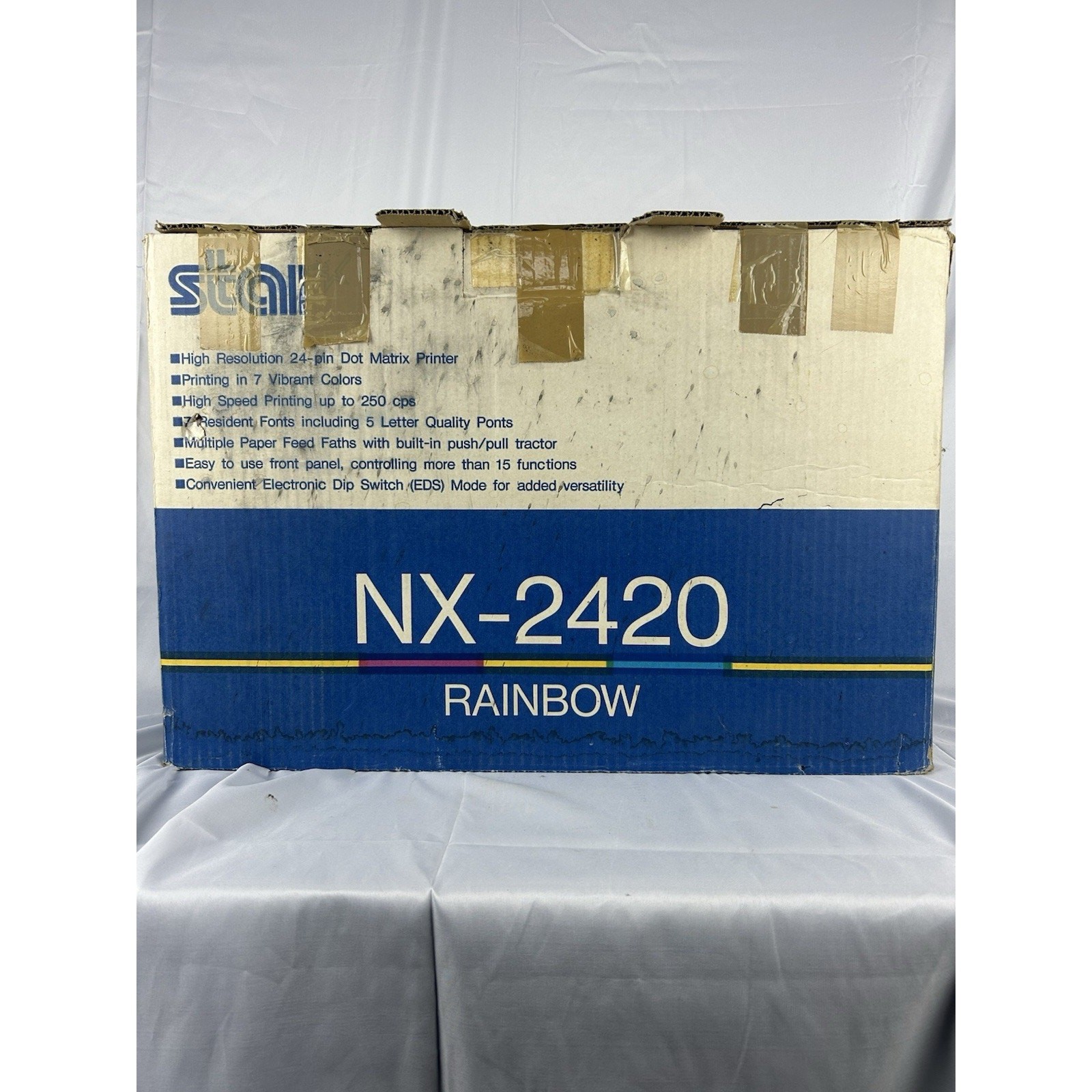Star Micronics NX-2420 Rainbow Dot Matrix Printer Box Manual Tested