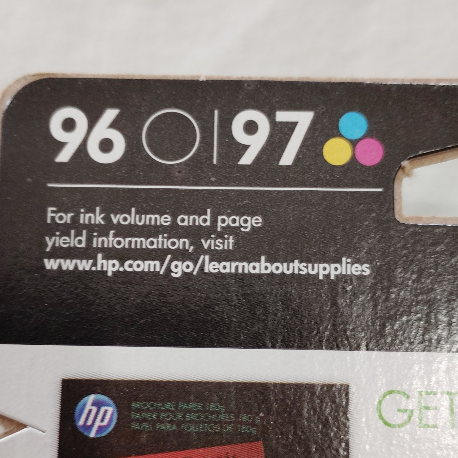 New Sealed HP 96 97 Combo New In Box – Expired Ink