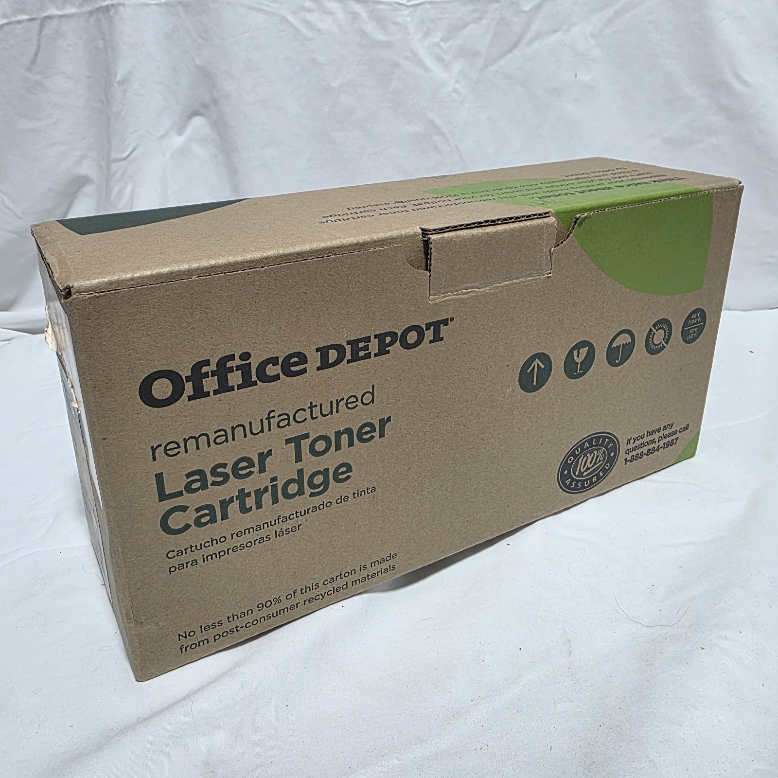 New Office Depot Laser Toner Cartridge Replaces HP 12A, Black Q2612A